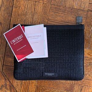 Givenchy Textured Black Pouch